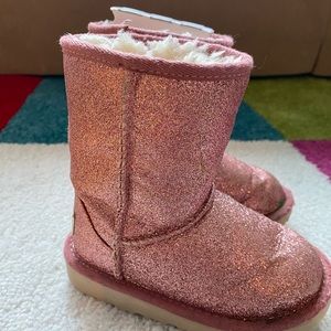 Pink Glitter Uggs Size 8